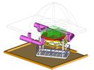 support monolithe plate-forme experimentale